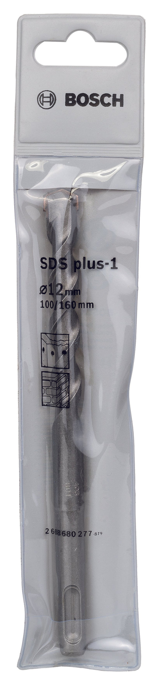 Bosch Plus-1 Serisi SDS-Plus Kırıcı Delici Matkap Ucu 12x160 mm - Pazaribu