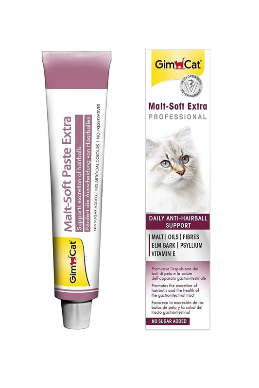Gimcat Malt Soft Extra Tüy Yumağı Önleyici Kedi Macunu 20 gr