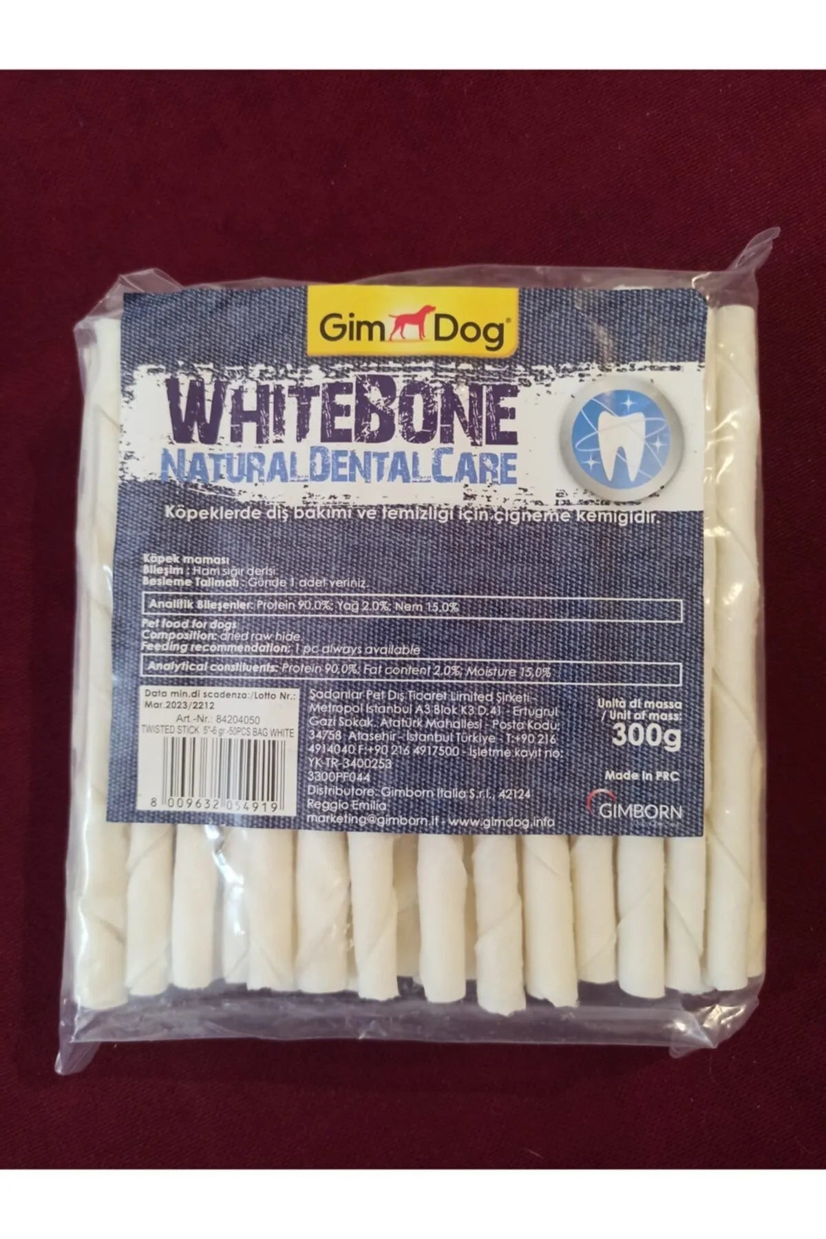 Gimdog Gim Dog White Bone 300 Gr - Pazaribu