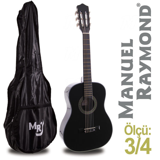Klasik Gitar Junior Manuel Raymond MRC87BK (KILIF HEDİYE) - Pazaribu