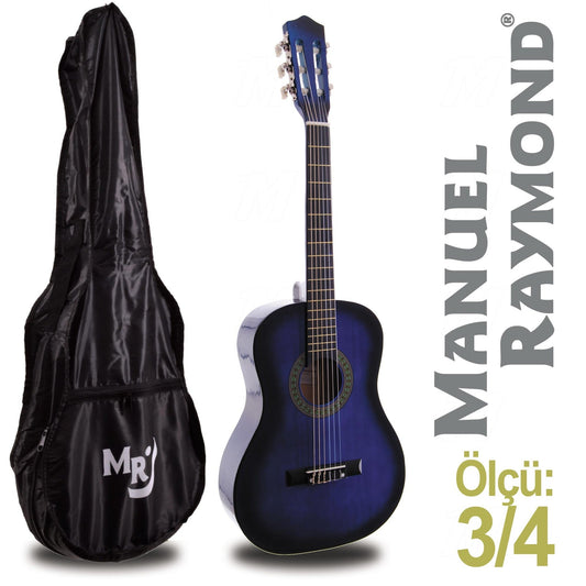 Klasik Gitar Junior Manuel Raymond MRC87BLS (KILIF HEDİYE) - Pazaribu
