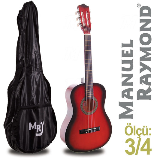 Klasik Gitar Junior Manuel Raymond MRC87RB (KILIF HEDİYE) - Pazaribu