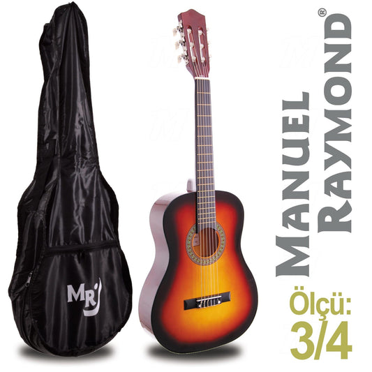 Klasik Gitar Junior Manuel Raymond MRC87SB (KILIF HEDİYE) - Pazaribu